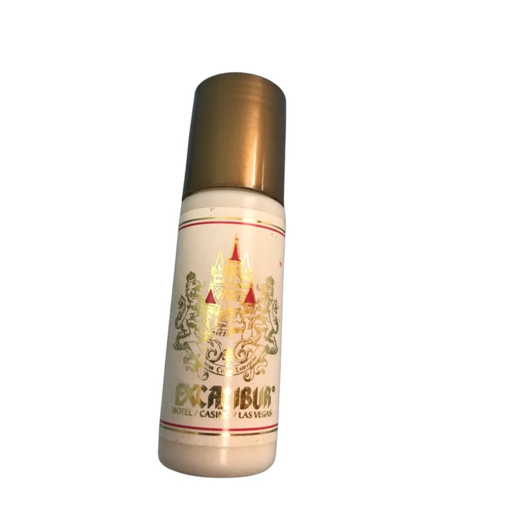 Vintage Excalibur casino body lotion gently used